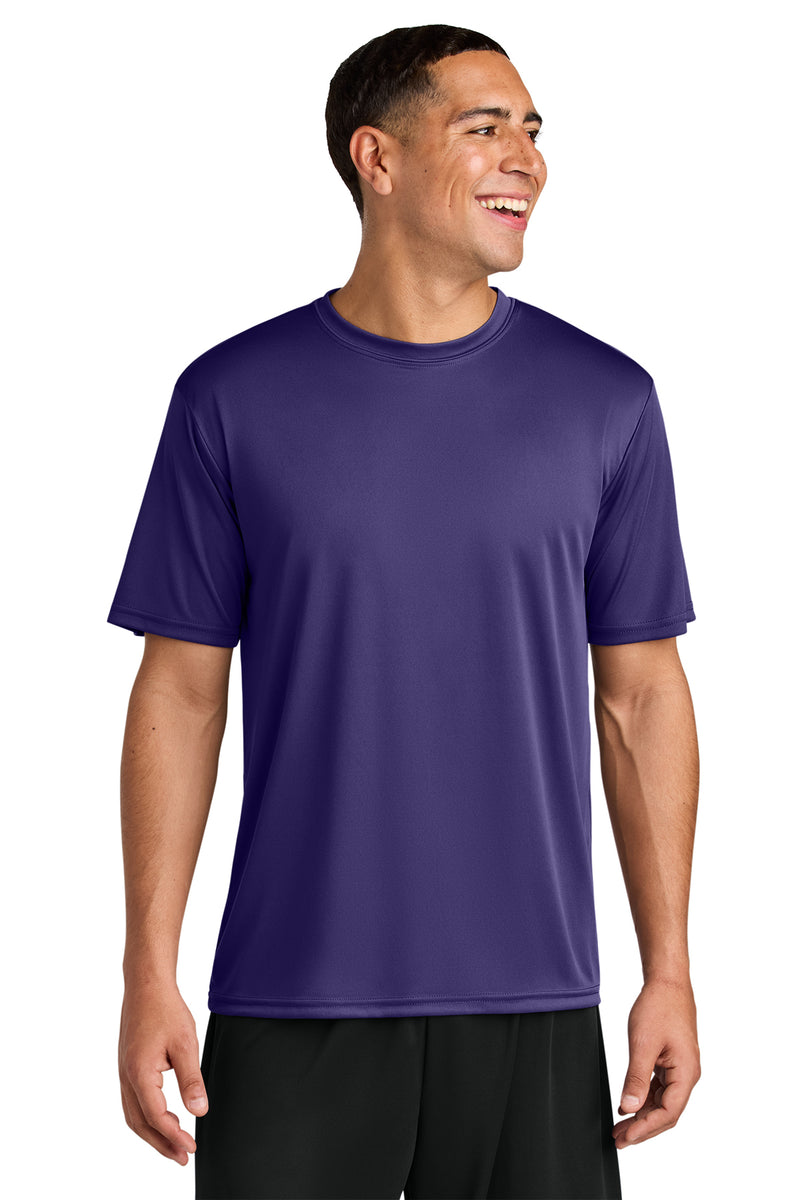 Custom T-Shirt- (Adult) Purple A4 Cooling Performance