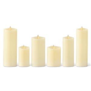 Luminara LED Flickering Pillar Candles