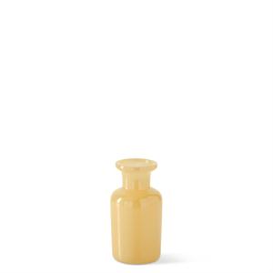 Hand Sprayed Small Yellow Glass Vases