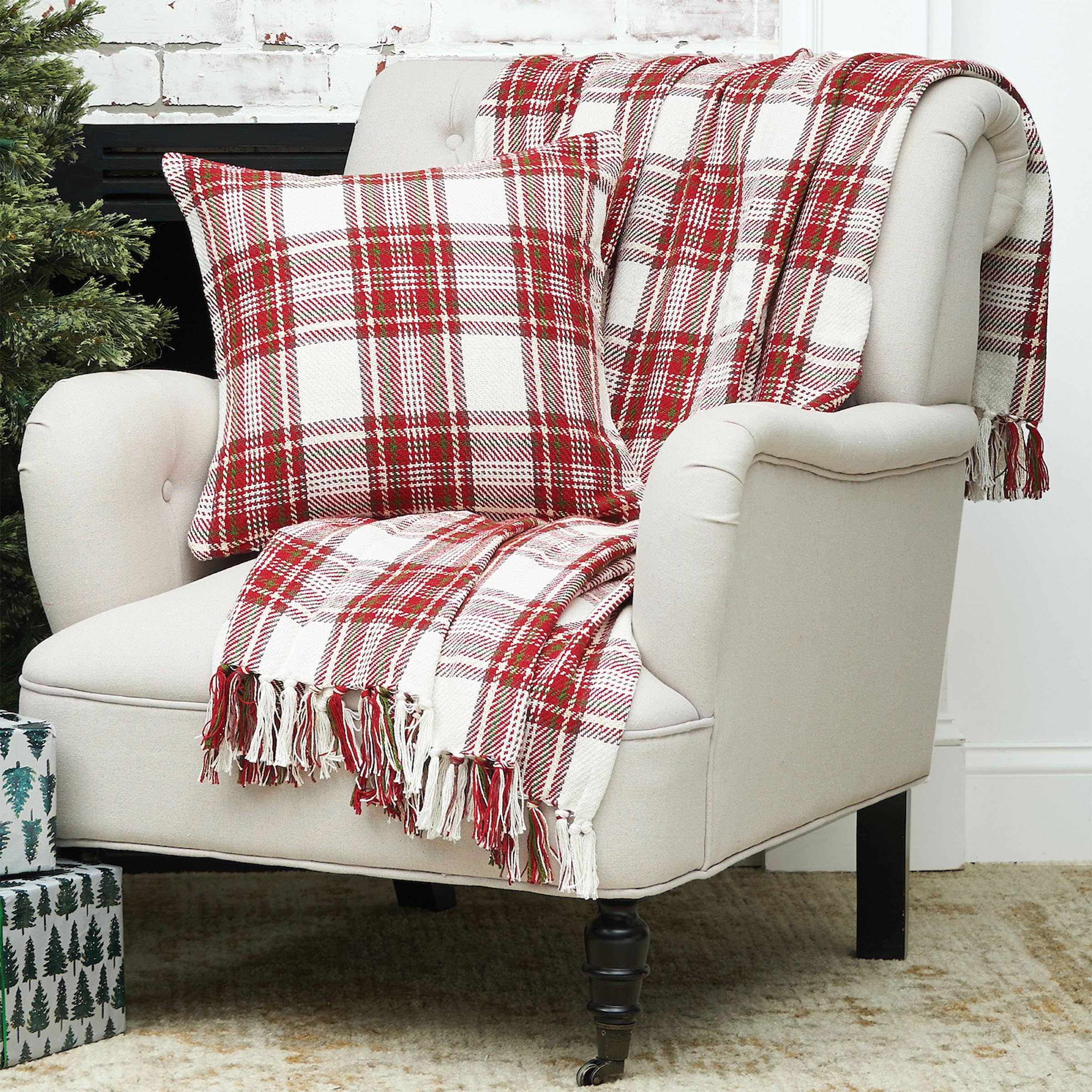 Plaid Throws 50" X 60"