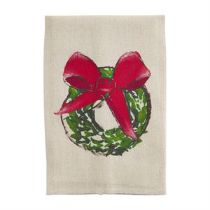 Christmas Farm Painted Towel