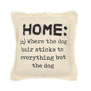 Home Washed Canvas Dog Pillow