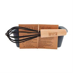 Mini Loaf Pan & Whisk Set (3 styles)