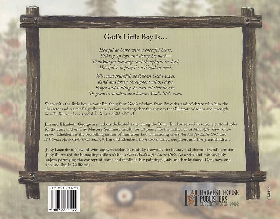 God's Wisdom for Little Boys, Book - Kids (4-8)