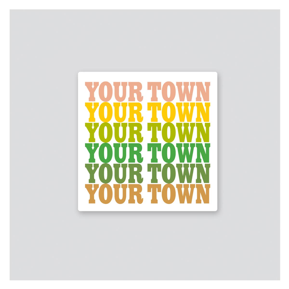 Casey Illinois Retro Sticker