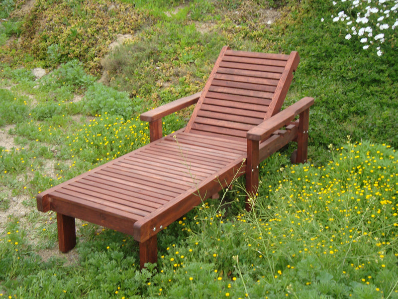 Sun Redwood Chaise Lounge