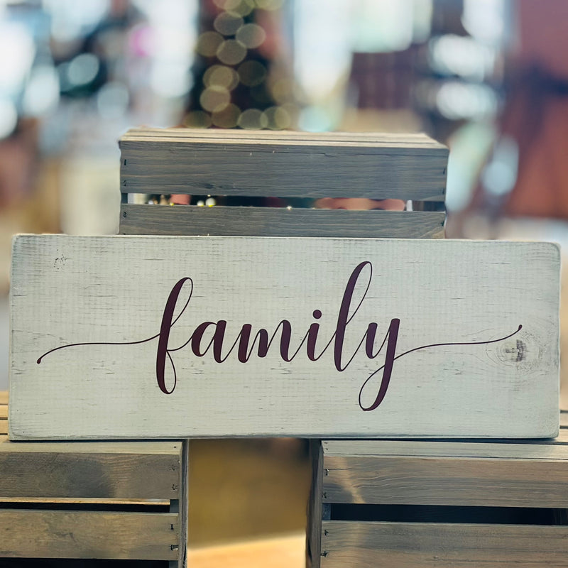 Family - Farmhouse Sign