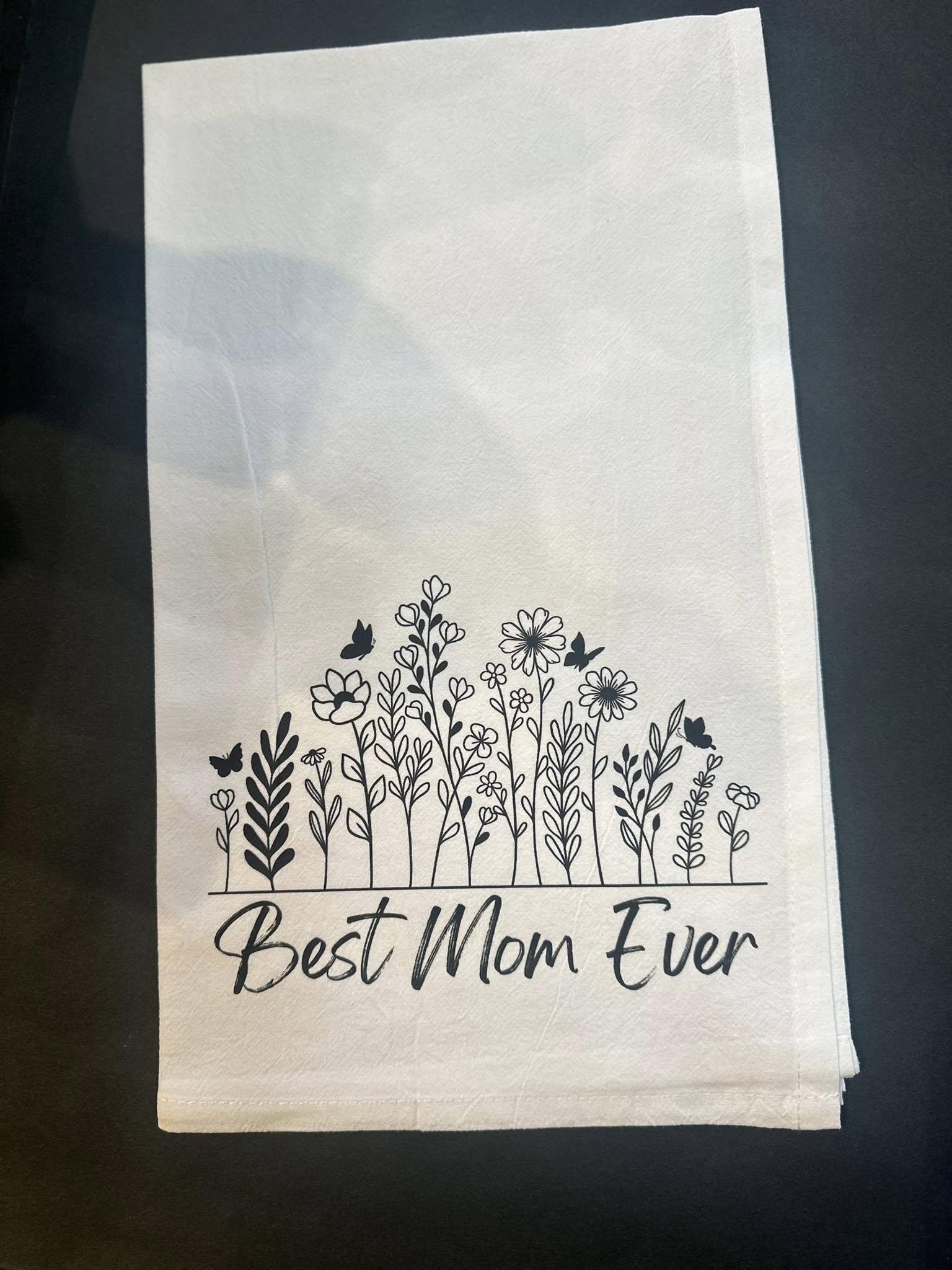Mother's Themed Tea Towel