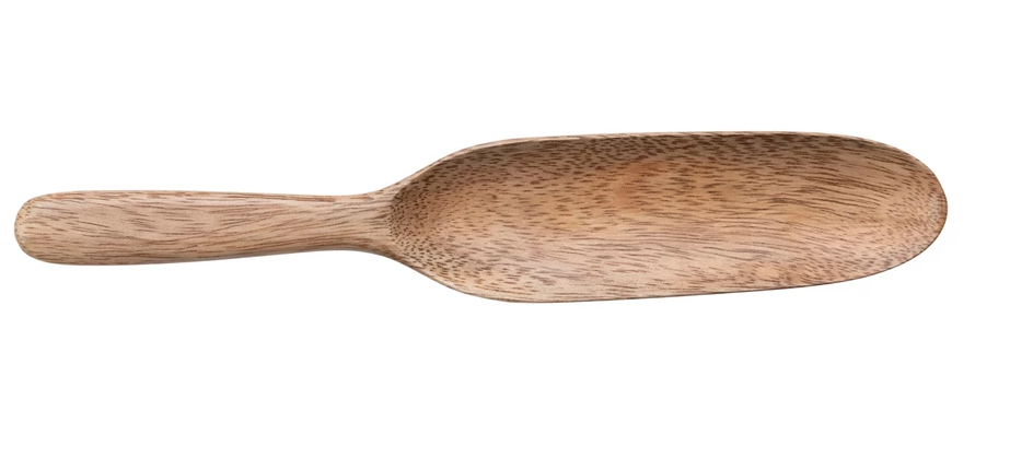 10"L Acacia Wood Spoon, Natural