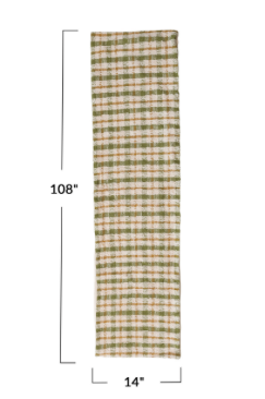 Woven Cotton Table Runner