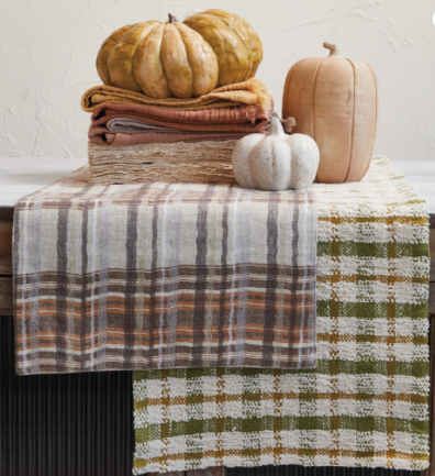 Woven Cotton Table Runner