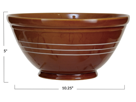 Stoneware Mixing Bowl