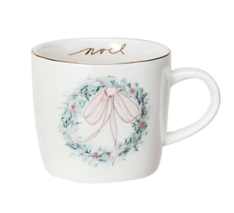 Stoneware Mug with Holiday Image