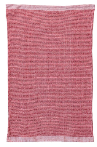 Stonewashed Cotton Waffle Weave Tea Towel, 2 Colors