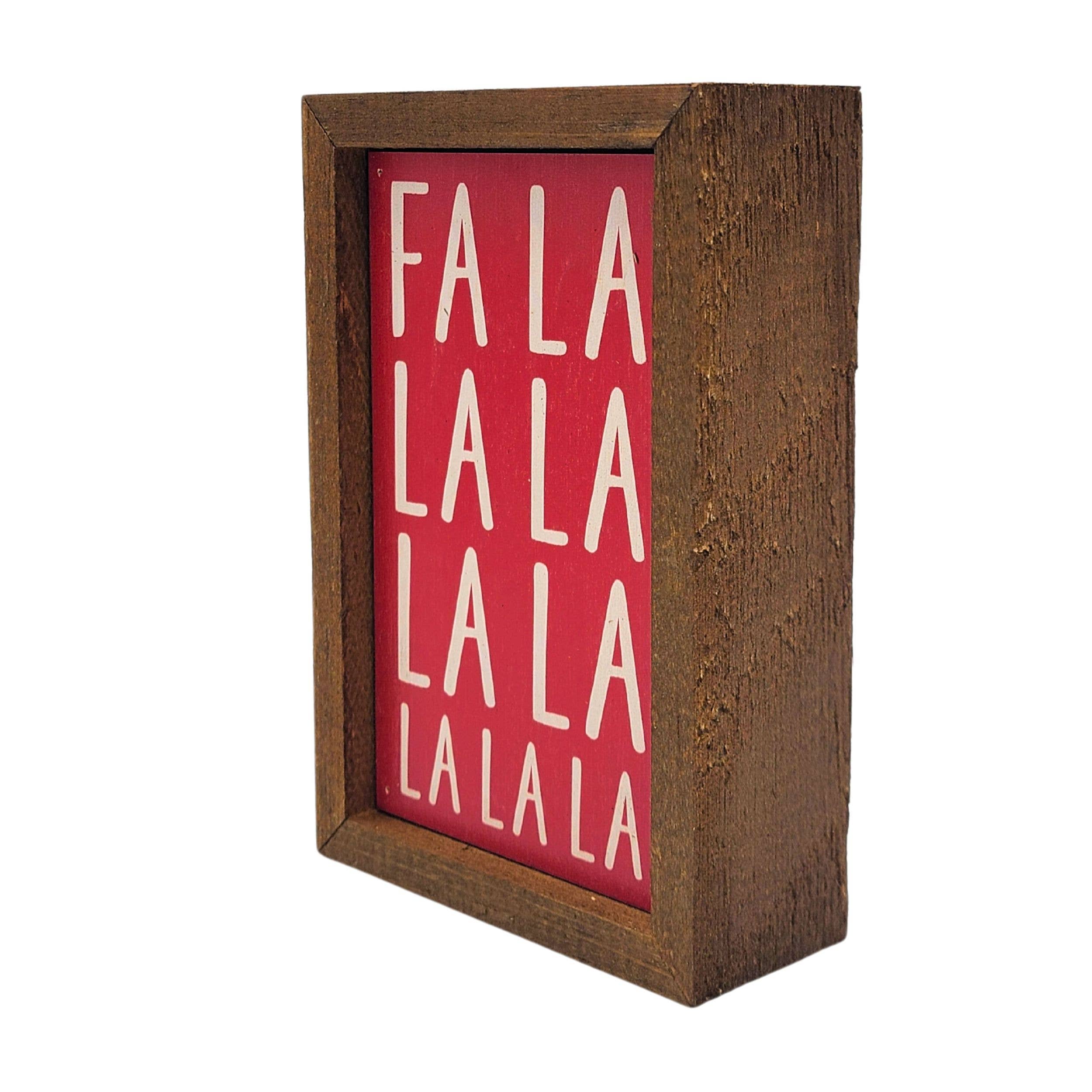 Fa La La - Wall Accent Sign