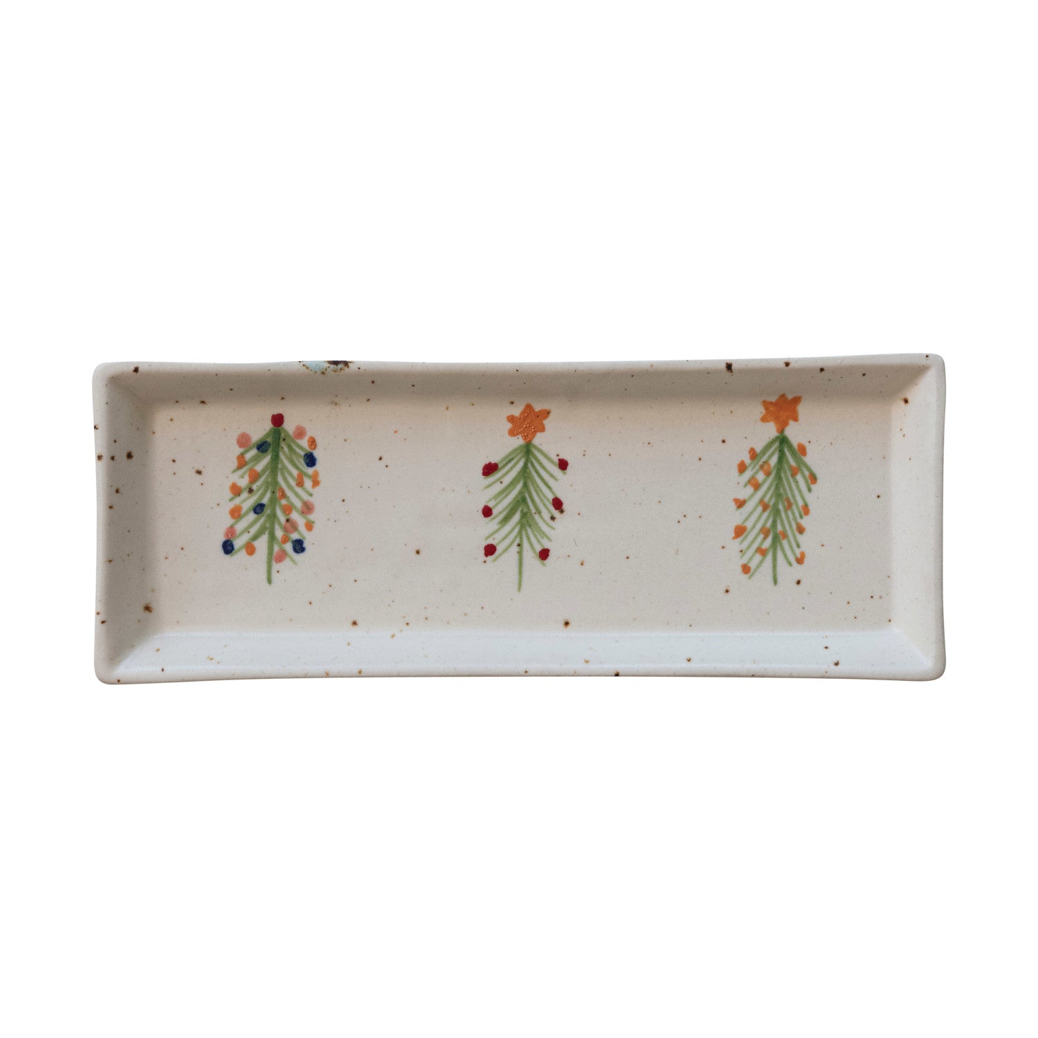 Hand-Painted Stoneware Platters