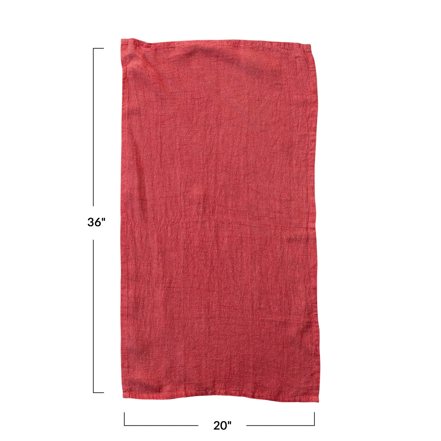 Oversized Stonewashed Linen Tea Towel