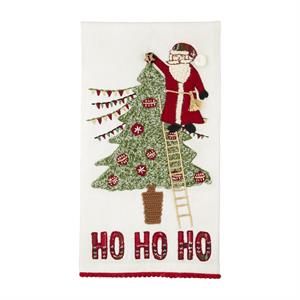 Embroidered Towel Christmas
