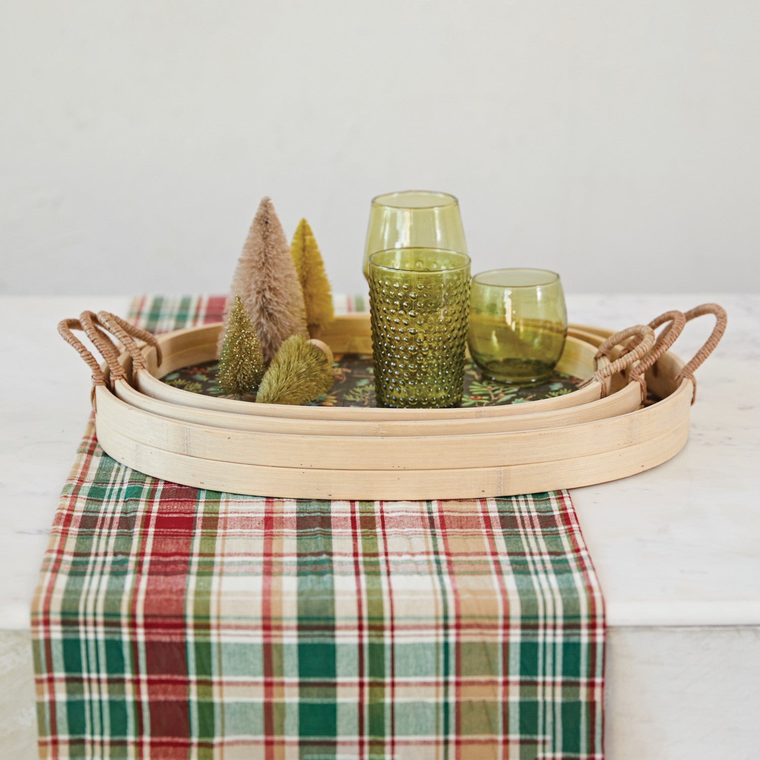 Woven Cotton Table Runner