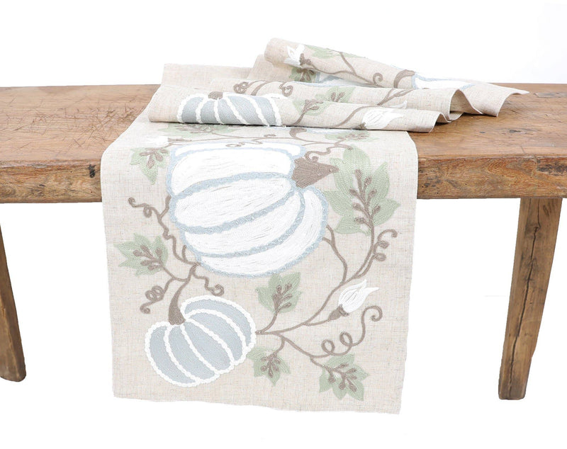 Pumpkins Vines Table Runner