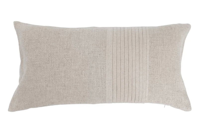 Pleated Lumbar Pillow