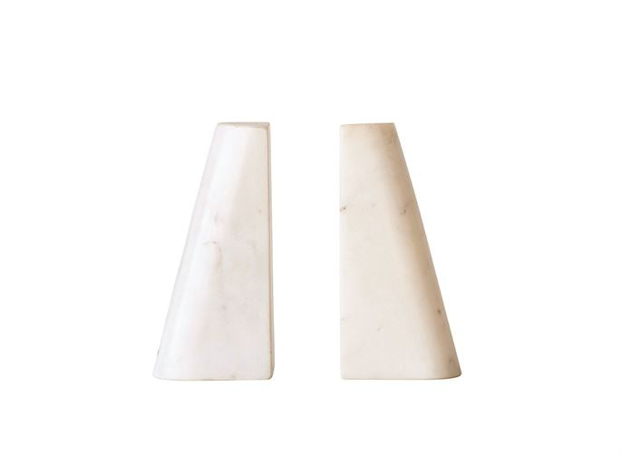 Marble Bookends