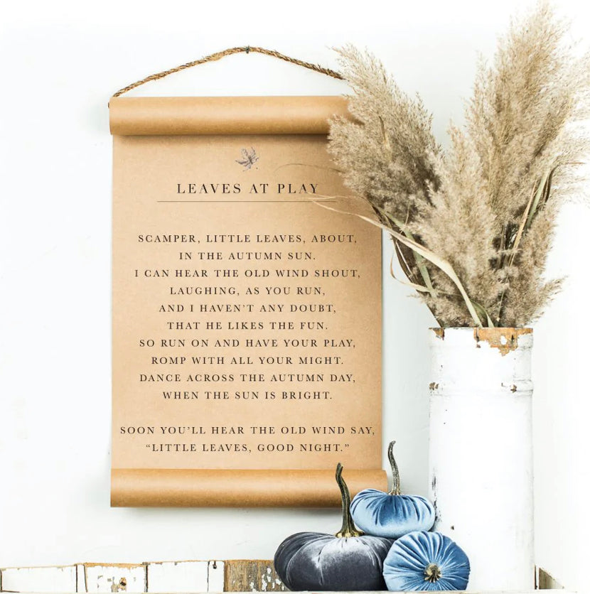 Fall Wall Scrolls