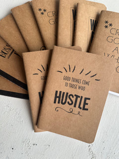 Kraft Paper Motivational Notebook