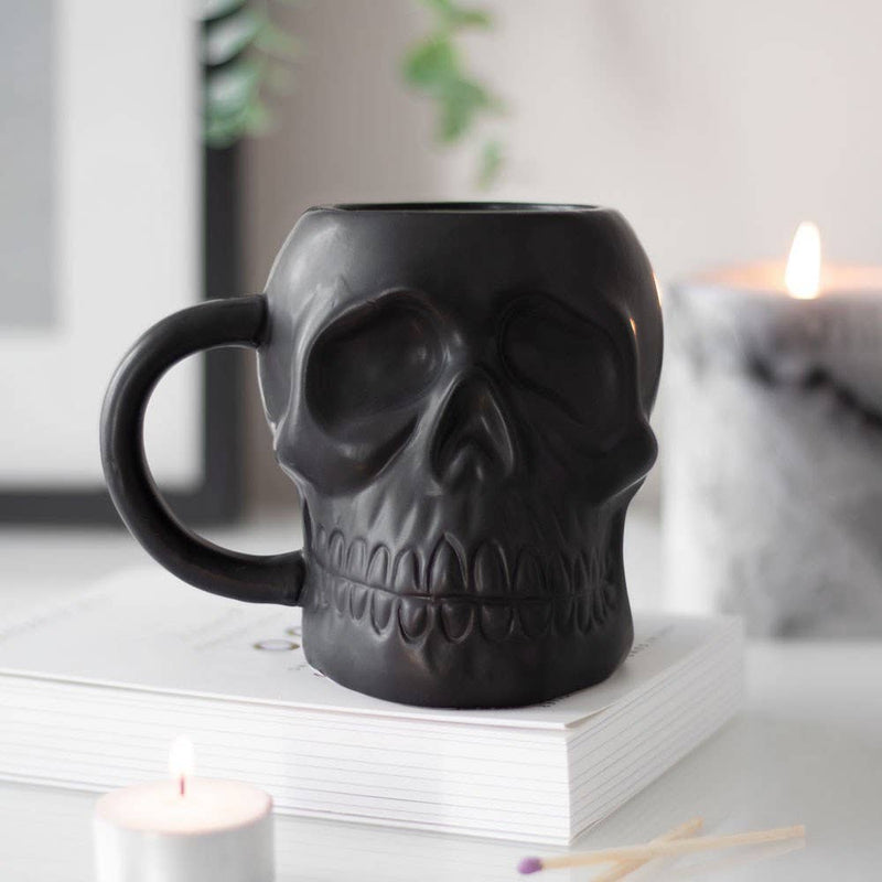 Matte Skull Mug