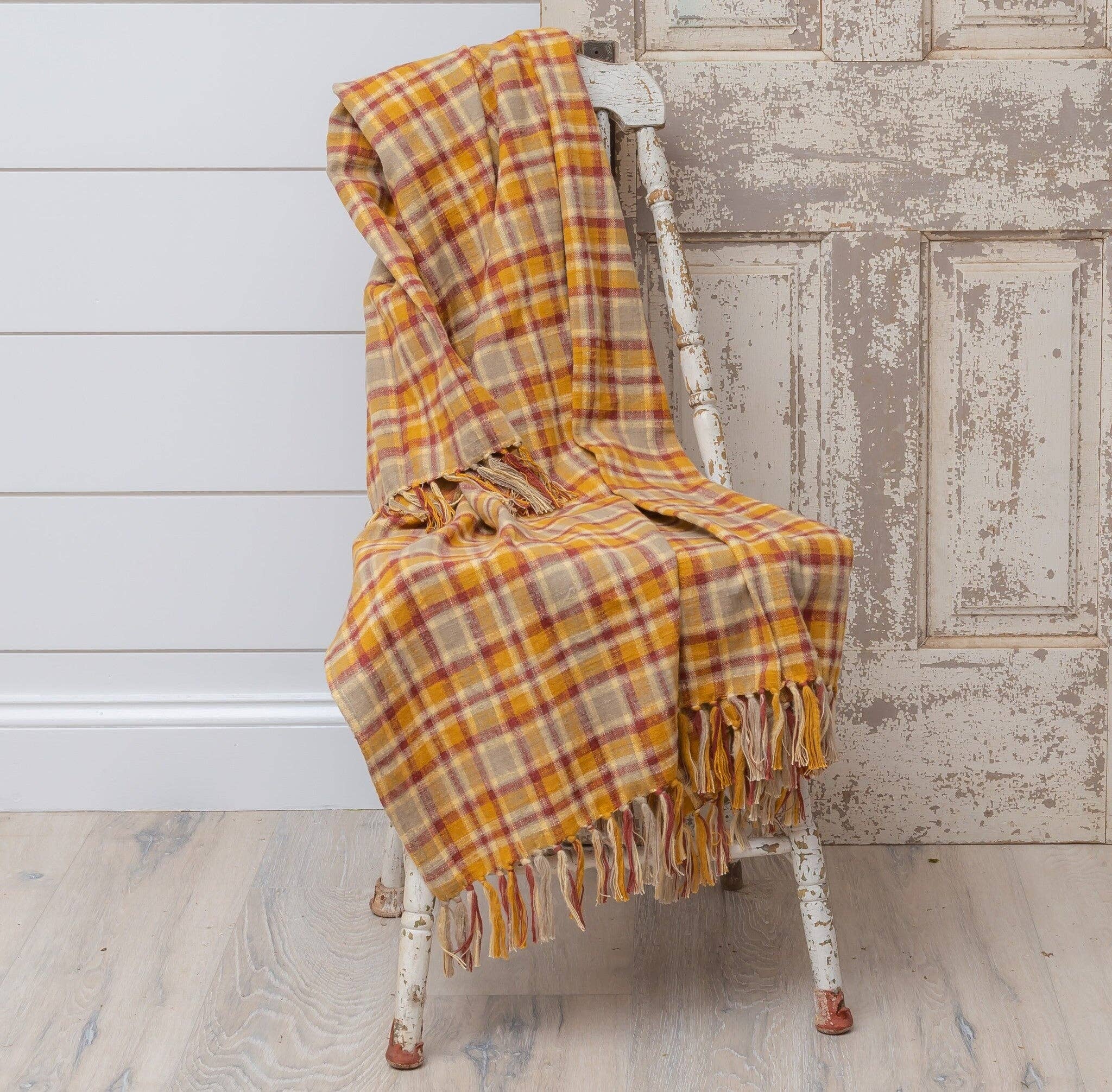 Brushed Flannel Throw