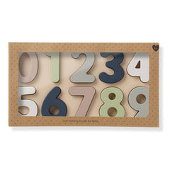 Large Soft Silicone Number Puzzle for Toddlers