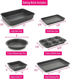 Stackable Baking Set (8-in-1)
