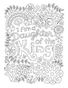 The Power of a Praying Girl Coloring Book, Book