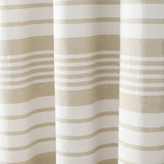 Nantucket Yarn Dyed Cotton Tassel Fringe Shower Curtain
