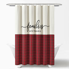 Families Are Forever Shower Curtain
