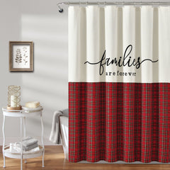 Families Are Forever Shower Curtain