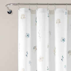 Livia Flora Silver-Infused Antimicrobial Shower Curtain