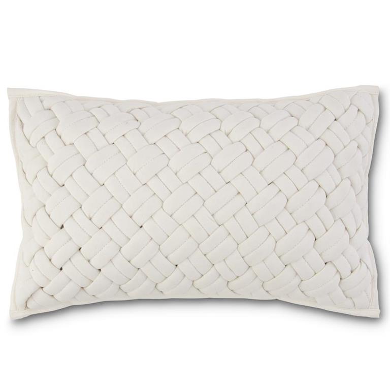 Rectangular Chunky Woven Pillow