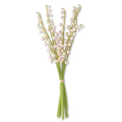 Real Touch Lily of The Valley Bundle (9 Stems)