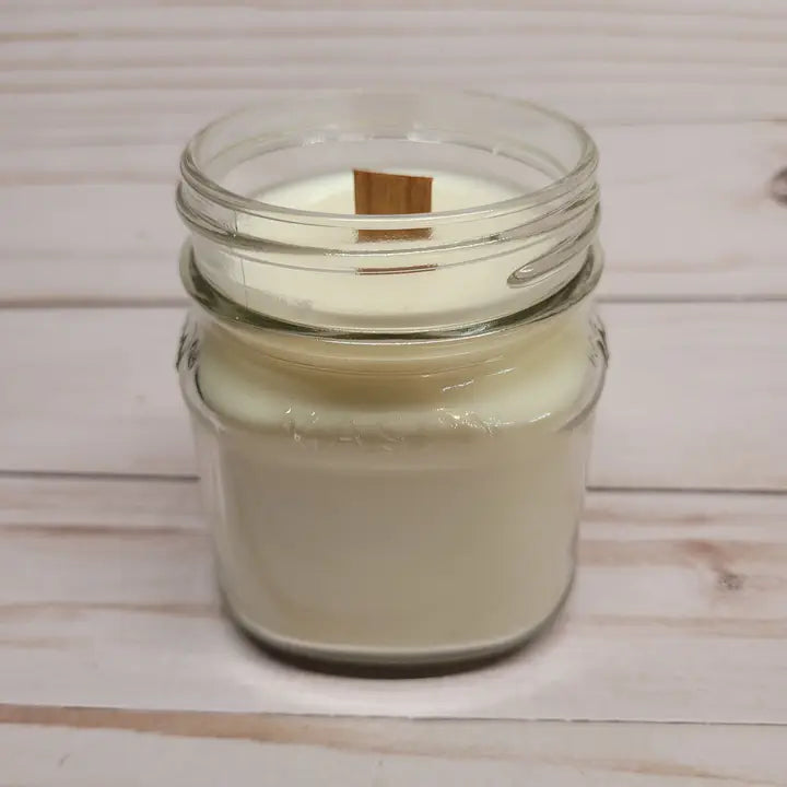 Lily and Amber - Wood Wick, OTM Farmhouse Candle