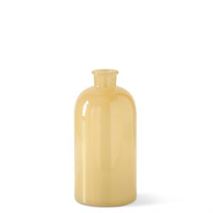Hand Sprayed Yellow Glass Bottles