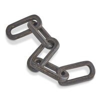 Large Black Wood Chain Links