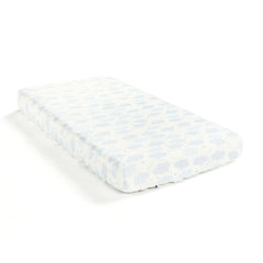 Goodnight Little Moon Clouds Soft & Plush Fitted Crib Sheet