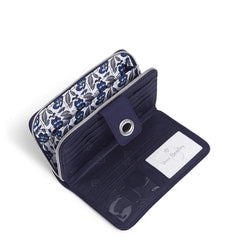 Vera Bradley RFID Turnlock Wallet Classic Navy