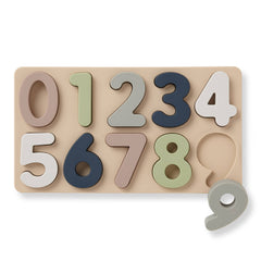 Large Soft Silicone Number Puzzle for Toddlers