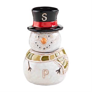 Snowman Salt & Pepper Shaker Set