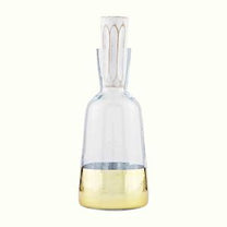 Gold Glass Decanter