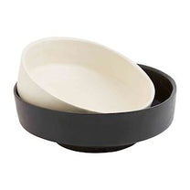 Black &amp; White Bowl Set