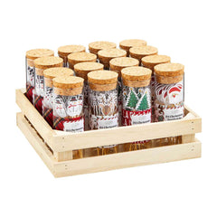 Christmas Toothpick Jars