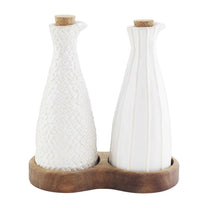 Textured Oil &amp; Vinegar Set